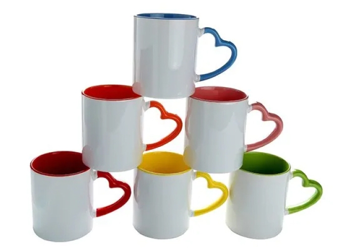 11 oz Heart Shape Handle