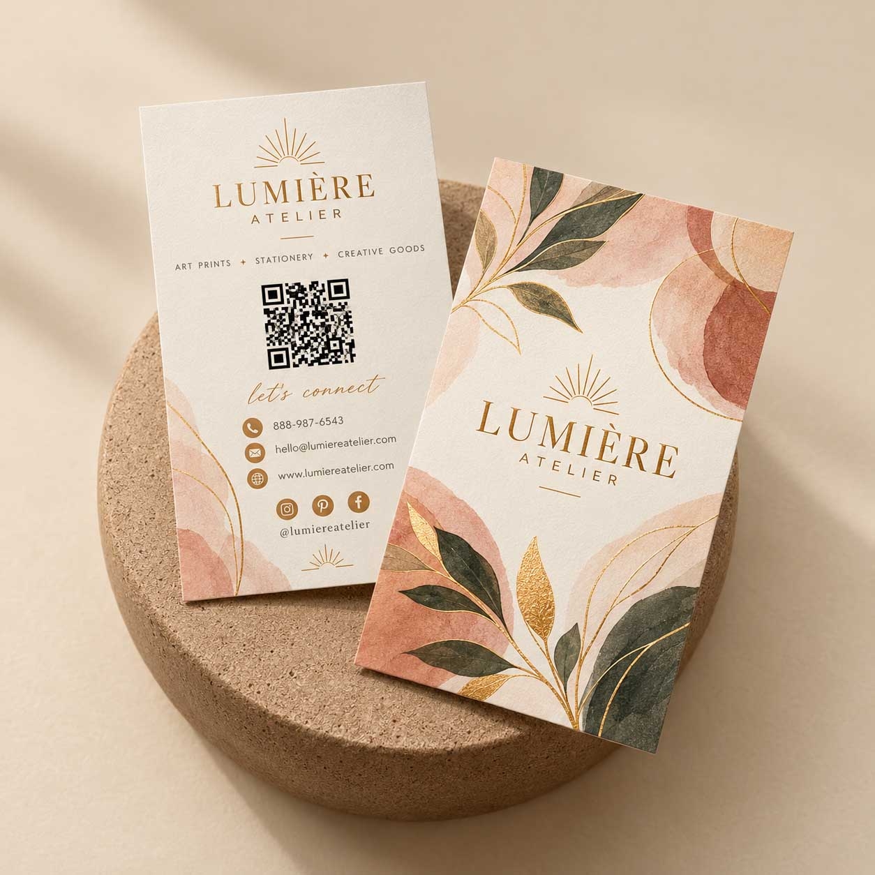 Art Cards for Branding, Packaging and Customer Messages