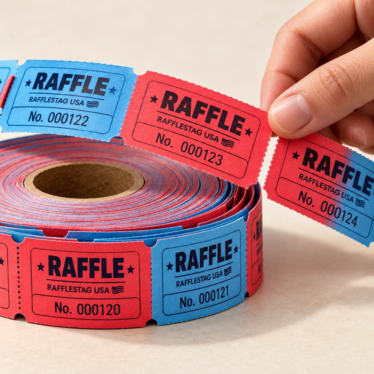 Custom Raffle Tickets for Fundraisers, Events and Prize Draws