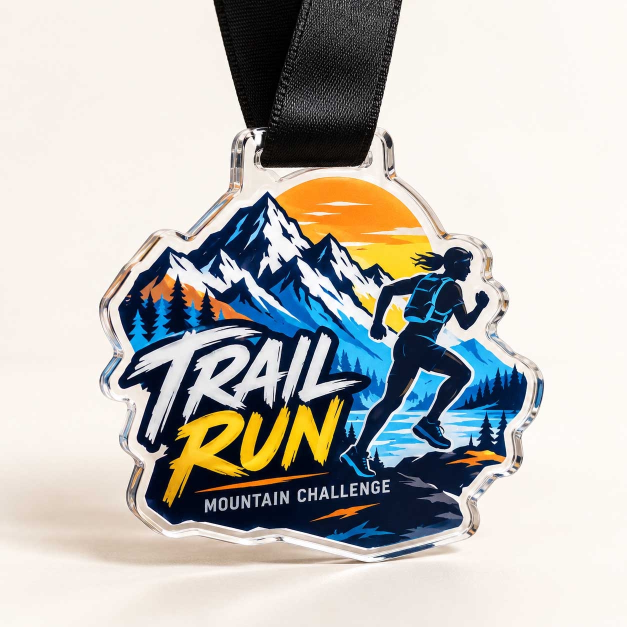 Custom Acrylic Medals for Awards, Events and Competitions