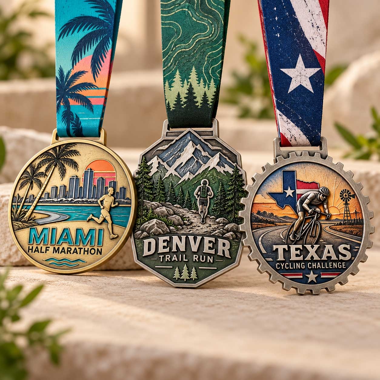 Medal Lanyards for Awards, Sports Events and Recognition Programs