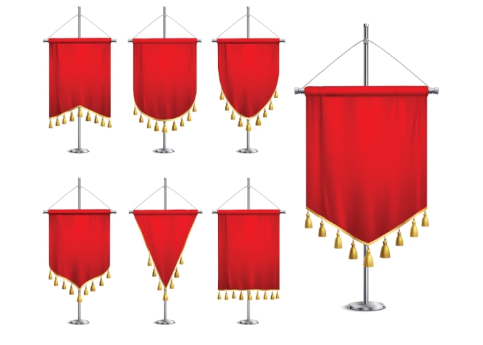 Tassel Flags for Ceremonies, Schools and Official Displays