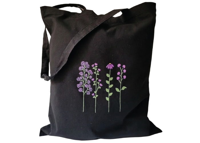 Black Canvas Bag