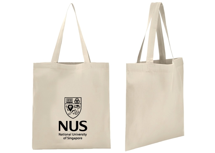 Beige Canvas Bag