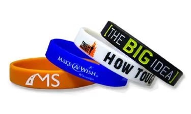 silicone wristband, customized silicone wristband, rubber wristband